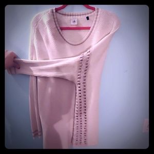 C.a b.i  braided sweater